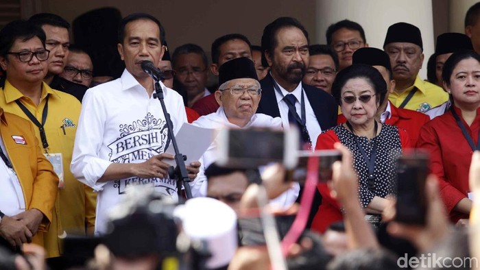 Jokowi Ucapkan Selamat atas Deklarasi Prabowo-Sandiaga