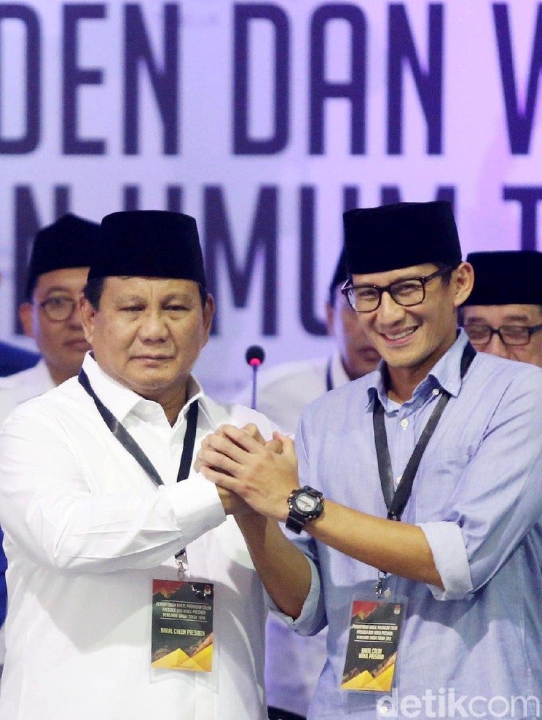 Jubir Prabowo-Sandi 2 Kali Lipat dari Jokowi-Maruf Jubir Prabowo-Sandi 2 Kali Lipat dari Jokowi-Maruf