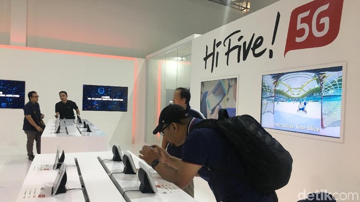 Telkomsel 5G di GBK
