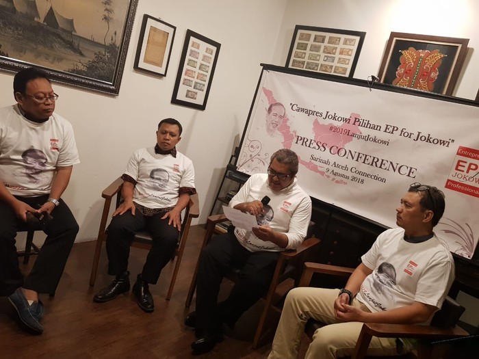 Relawan EP Nilai Maruf Amin Sosok Tepat Dampingi Jokowi