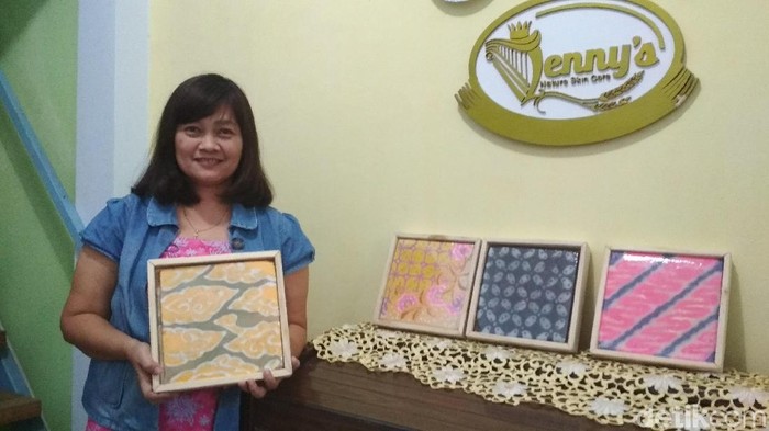 Unik, Sabun Mandi dari Cirebon Ini Bermotif Batik