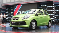 Brio saat diluncurkan pertama kali di Jakarta, 2 Agustus 2012. Brio merupakan model City Car Honda pertama di Indonesia, Foto: detikOto.