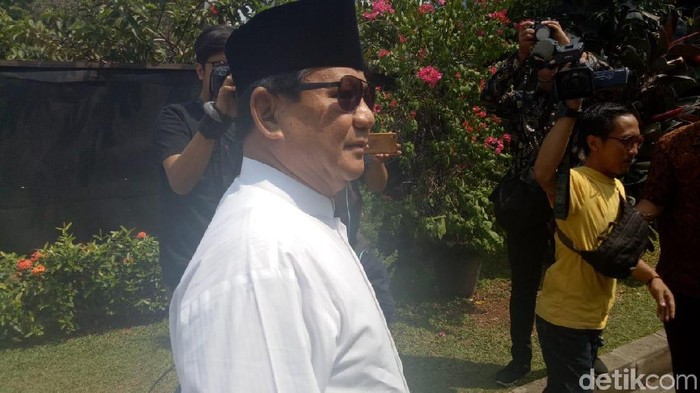 Prabowo dan Amien Rais Tiba di Kediaman SBY