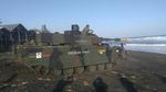 Tank Tempur Pindad Diuji Lewati Pasir Pantai