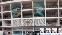 Stadion Utama GBK makin cantik.