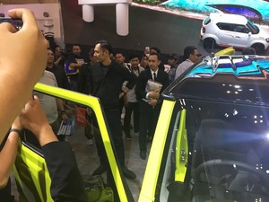 AHY Sapa GIIAS 2018, Langsung Lirik Suzuki Jimny