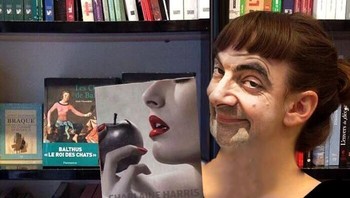 Berubah jadi wajah ngeselin Mr bean deh. (Foto: Internet)