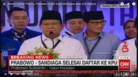 Membaca Ekspresi Jokowi Dan Prabowo Usai Daftar Capres Di Kpu