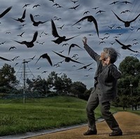 Editan fotonya yang menampilkan keseharian Kimiko membuat ia jadi terkenal di Jepang. Bulan Desember lalu, dia bahkan diundang ke Tokyo, di mana banyak orang ingin melihat galeri foto karyanya. Foto: Dok. Kimiko Nishimoto