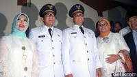 Anies menawarkan program kredit rumah dengan sistem cicilan murah kepada warga, tanpa uang muka, dengan cara menabung selama 6 bulan. Besaran dana yang harus ditabung itu nilainya 10 persen dari nilai rumahnya. Muhammad Fida ul Haq/detikcom/File.