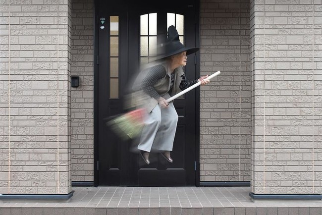 Inilah sosok nenek Kimiko. Usianya 90 tahun namun masih terlihat sehat, bahagia dan tentunya punya selera humor yang tinggi. Foto: Dok. Kimiko Nishimoto