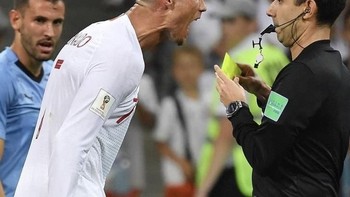 Teriakan Ronaldo di wajah netizen jadi bahan kocak netizen. (Foto: Internet)