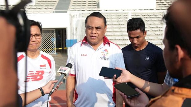 Sjafruddin, CdM kontingen indonesia di Asian Games 2018