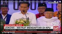 Membaca Ekspresi Jokowi dan Prabowo Usai Daftar Capres di KPU