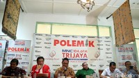 Hadir sebagai pembicara Wasekjen PAN Erwin Izharuddin, Waketum DPP Demokrat, Roy Suryo, Wasekjen DPP PPP, Ahmad Baidowi, Jubir PKS, Muhammad Kholid, Koordinator Bidang Hukum DPP PKB, Razman Arif Nasution, Direktur Poltracking, Hanta Yudha, serta Ketua Bidang Advokasi DPP Gerindra, Habiburokhman.