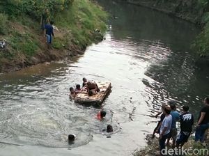 Andika Tewas Tenggelam di Sungai Citarum Saat Asyik Berenang