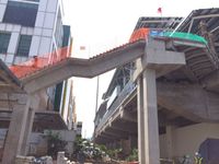Progres Pembangunan LRT Jakarta