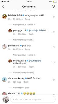 Para Selebgram Bercentang Biru Ini Percaya Wajah Babak Belur Young Lex?