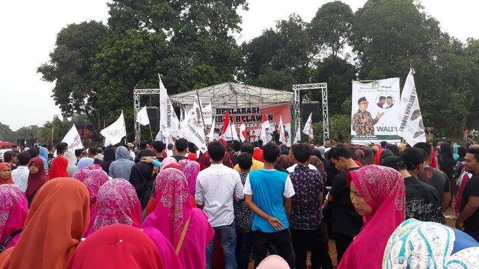 Relawan di Banten Dukung Jokowi 2 Periode
