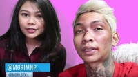 Ini juga bisa buat daging tambahan yang setengah kering lalu dilem pake Vaseline, ujar Mori. Foto: Screenshot YouTube Young Lex