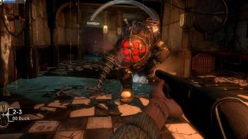 BioShock, game tembak-menembak yang dikembangkan oleh 2K Boston. Meski video game ini tak menampilkan permainan istimewa, rupanya Musk adalah penggemar game satu ini. Foto: Internet