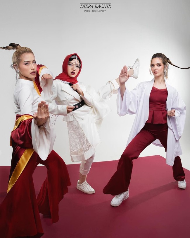 Fotografer Diera Bachir mengabadikan momen Asian Games dari Girl Squad. Foto: Dok. Diera Bachir Photography