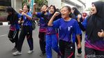 Puan Jalan Sehat Bersama 15 Ribu Pelajar di Sumsel