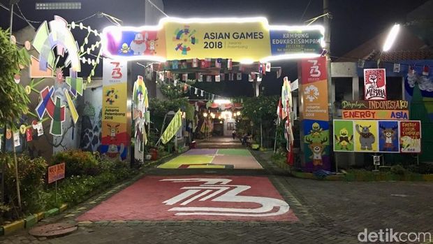 Gapura Berhias di Sidoarjo/