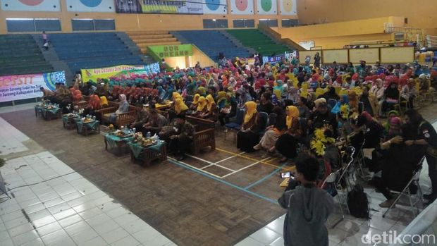 Penganugerahan rekor tes IVA terbanyak di Kabupaten Bandung