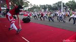 Puan Jalan Sehat Bersama 15 Ribu Pelajar di Sumsel
