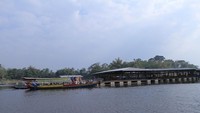 Foto: Waduk Saguling adalah danau buatan untuk pembangkit listrik yang berada di Kabupaten Bandung Barat (Wisma/detiktravel)