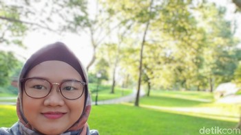 Ini yang dihasilkan pada mode Auto Fokus. Efek bokehnya cukup rapi dan menonjolkan fokus foto. Foto: detikINET/Meliyanti Setyorini