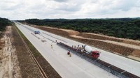 Ini adalah penampakan terkini Tol Balikpapan-Samarinda. Istimewa/Jasa Marga.