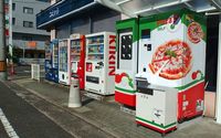 Ini Vending Machine Pizza Pertama di Jepang