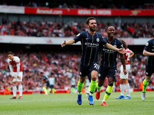 Manchester City Bekap Arsenal di Emirates