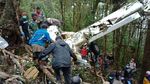 8 Orang Tewas, Begini Evakuasi Kecelakaan Pesawat Dimonim AIr