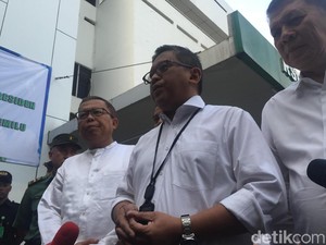 Sekjen Parpol Gelar Rakor Usai Dampingi Jokowi Tes Kesehatan