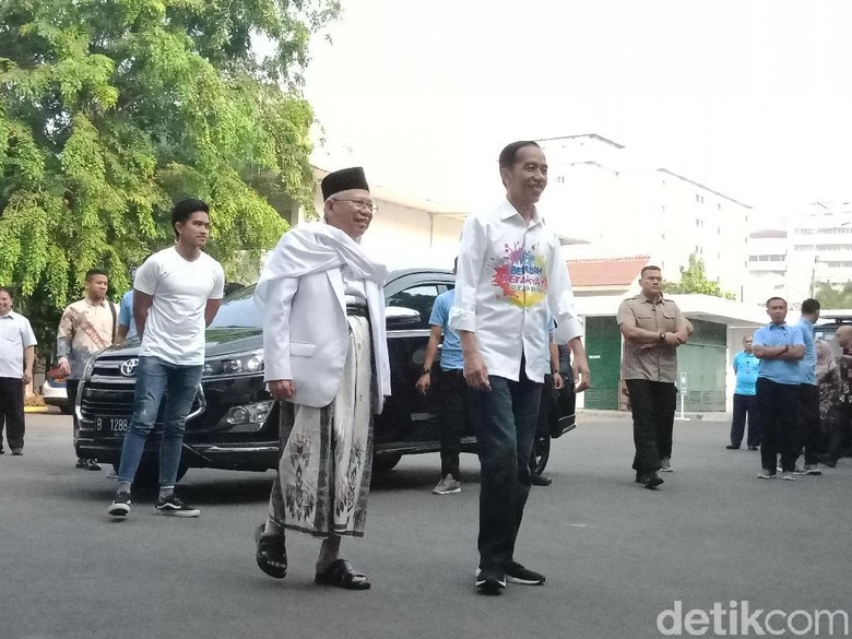Maruf Amin: Jangan Mau Dihalangi ke TPS, Pilih Nomor 01 Maruf Amin: Jangan Mau Dihalangi ke TPS, Pilih Nomor 01