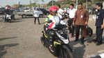 Foto: Emak-emak Naik Matic Itu Ternyata Menlu Retno