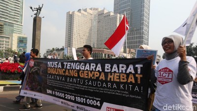 Kampanye Kemanusiaan untuk Korban Gempa Lombok