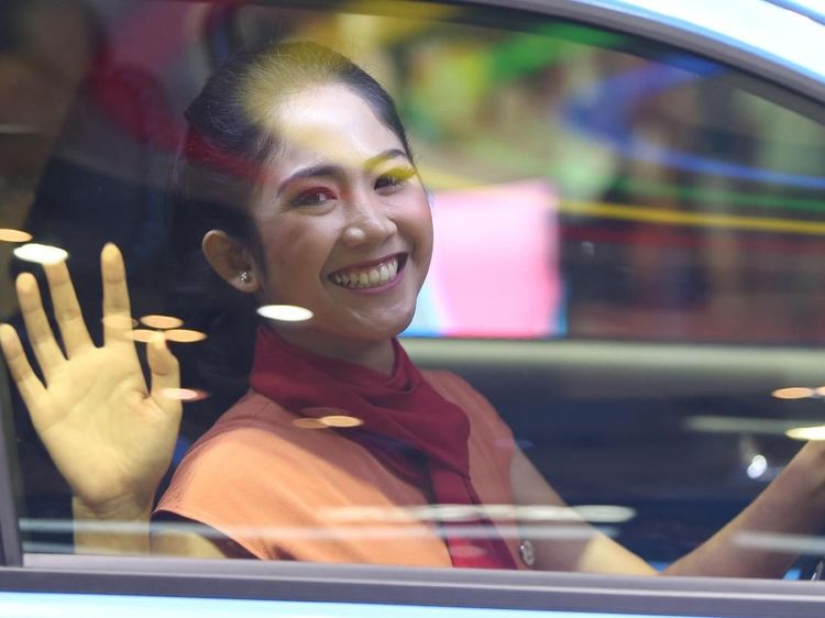 Yang Cantik-cantik di Booth Daihatsu