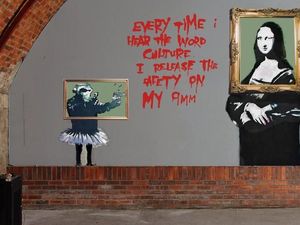 Usai Lukisan Rp 20 M, Banksy Posting Gambar Mirip Alat Kelamin