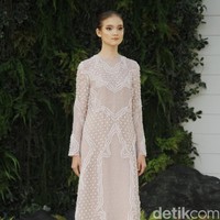 Fashion show gaun pengantin dari Sapto Djojokartiko di Grand Hyatt Jakarta Wedding Fair 2018, Jumat [10/8/2018]. Foto: Mohammad Abduh/Wolipop