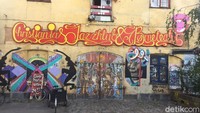 Kawasan Green Light District dikenal sebagai pusatnya gaya hidup bebas di Denmark. (Uyung/detikTravel)