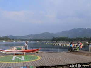 Dermaga Waduk Saguling yang Asyik Buat Foto-foto