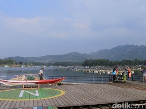 Dermaga Waduk Saguling yang Asyik Buat Foto-foto
