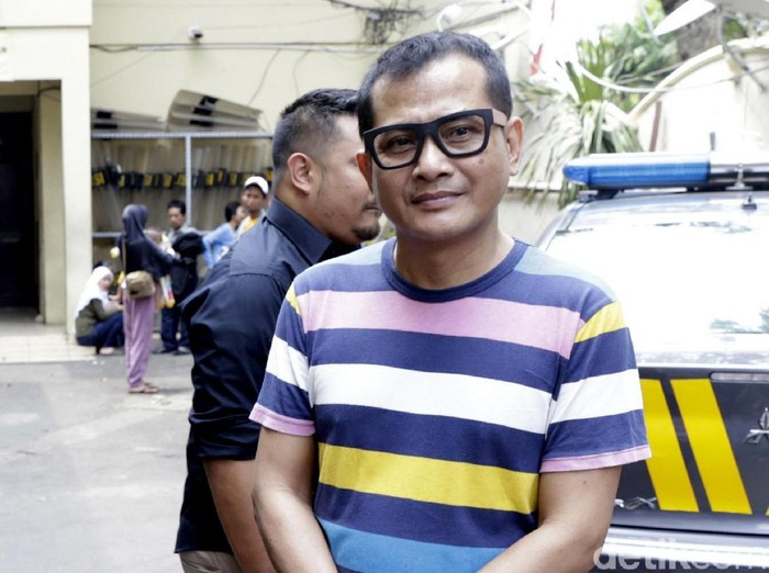 Farid Aja saat ditemui di Polres Metro Jakarta Barat.