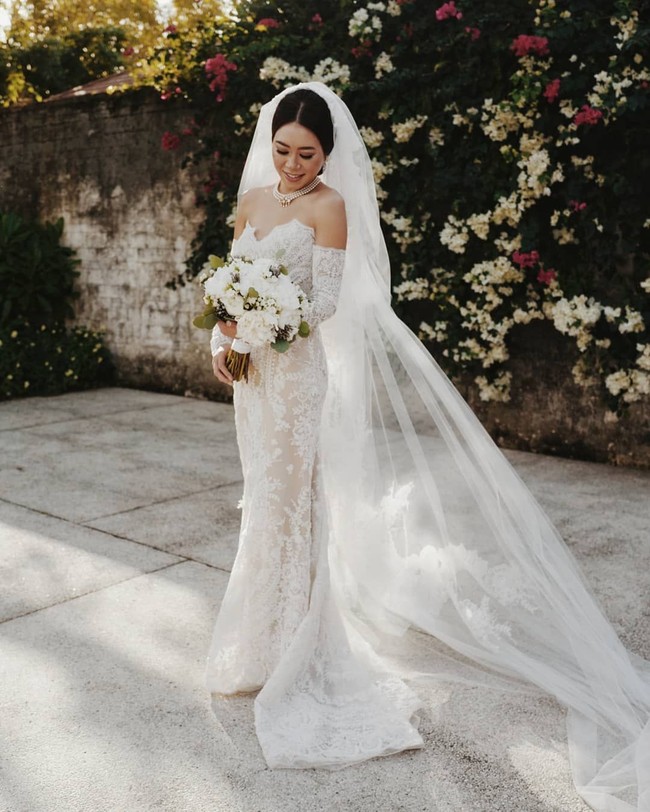 Sachi diperistri Aryo, keponakan Prabowo yang merupakan anak dari Hashim Dojojohadikusumo lewat pernikahan intim di Bali. Foto: Dok. Adrian Gan