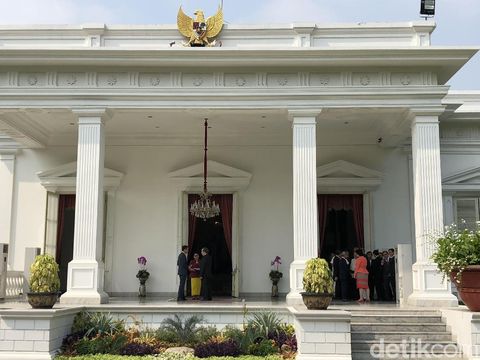  Presiden Joko Widodo (Jokowi) menerima surat tugas duta besar baru (dubes) negara sahabat, Senin (13/8/2018)