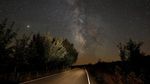 Potret Indahnya Milky Way di Langit Spanyol